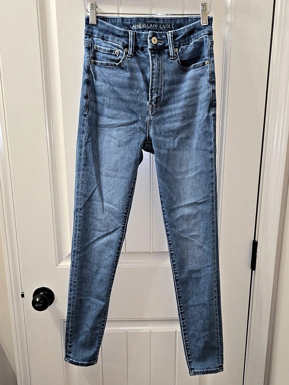 American Eagle BFF Jegging Medium Light Blue Size Small